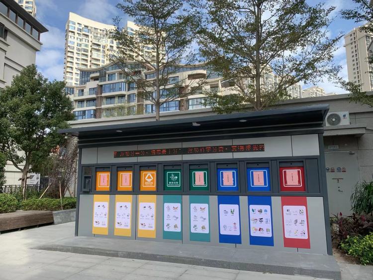 智能垃圾分類回收柜物聯(lián)網方案